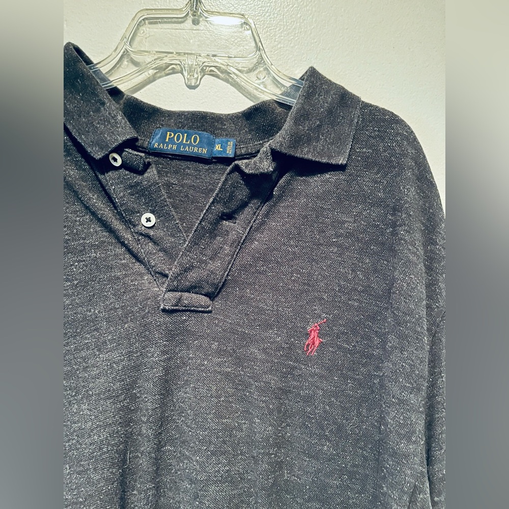 Ralph Lauren XL charcoal Polo. Great condition!